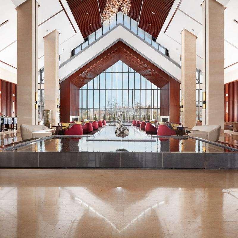 Beijing Hotel Минск Интериор снимка Lobby